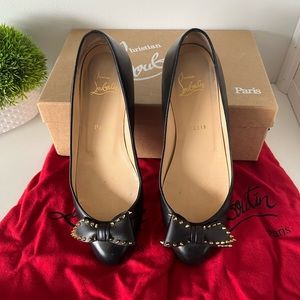 Relisted - Authentic Christian Louboutin Ballalarina Flats black
